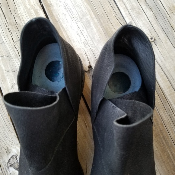 Eileen Fisher Vero Cuolo Nubuck Ankle Boots Bootie - Picture 8 of 8